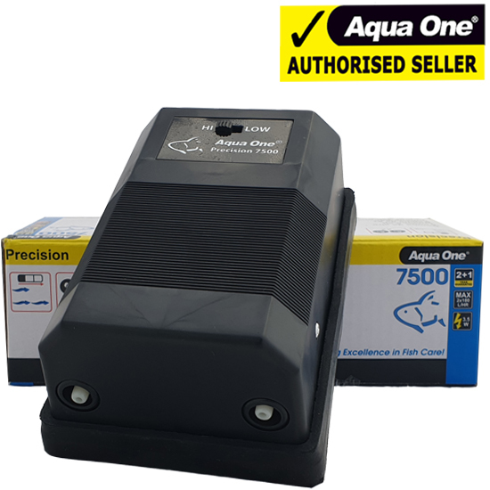Aqua One Precision 7500 Twin Outlet Air Pump