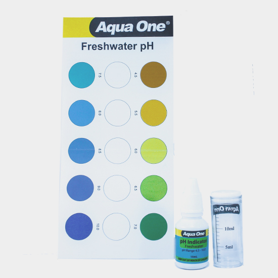 Aqua One Quick Drop Freshwater pH Test Kit