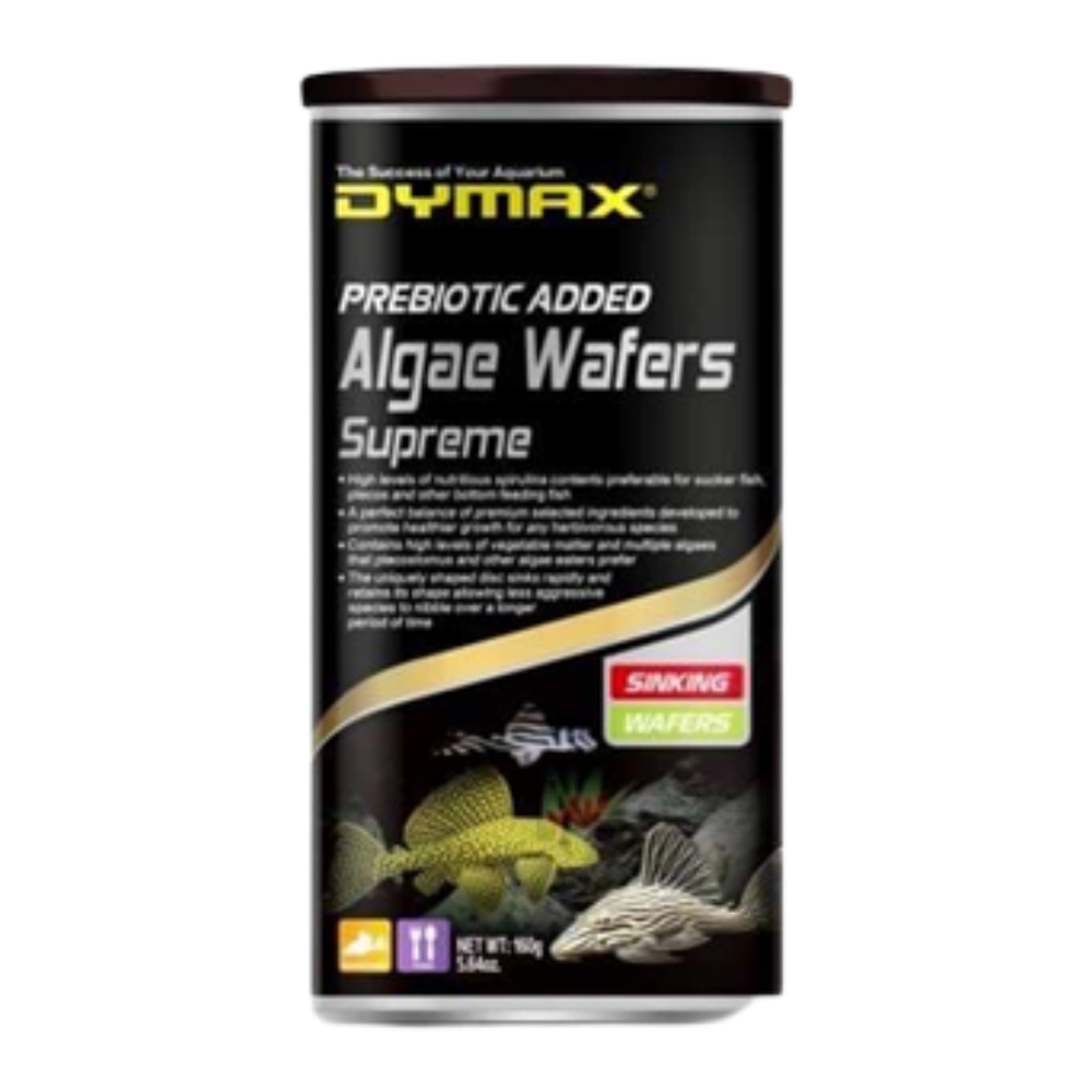 Dymax Algae Wafers Supreme Sinking Aquarium Fish Food 60g