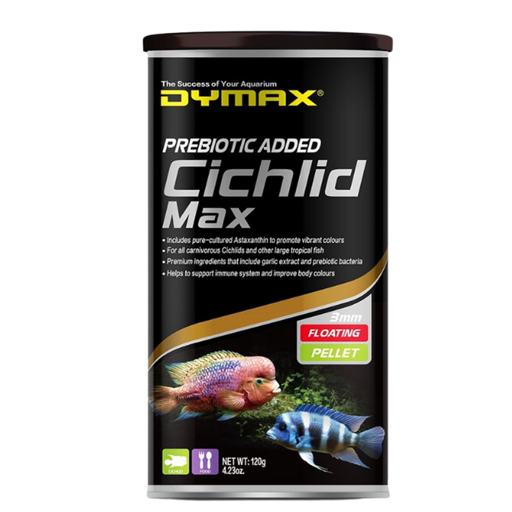 Dymax Cichlid Max Aquarium Fish Food 120g