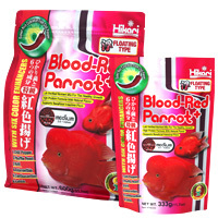 Hikari Blood Red Parrot + Pellets Medium 600g