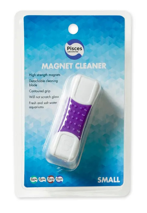 Pisces Small Magnetic Glass Cleaner with Scrapper