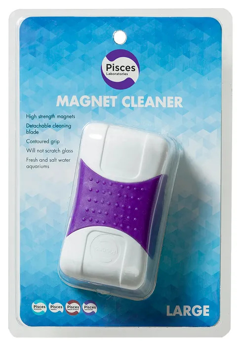 Pisces Large Magnetic Glass Cleaner with Scrapper