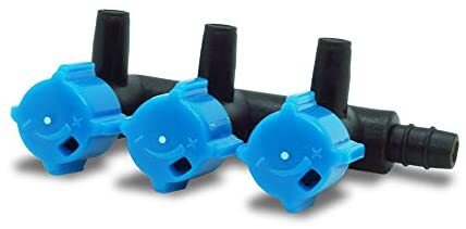 Pisces Airline 3 Way Gang Valve