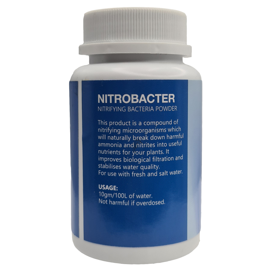 Pisces Nitrobacter 50g Nitrifing Bacteria Powder