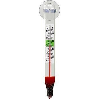 BioPro Aquarium Glass Thermometer with suction Cap