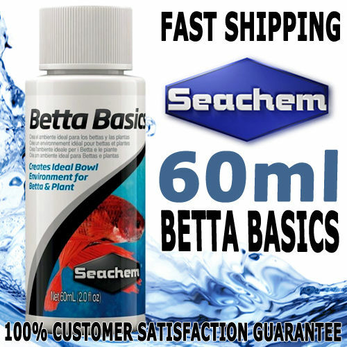 Seachem Betta Basics Fighting Fish Water Conditioner 60ml