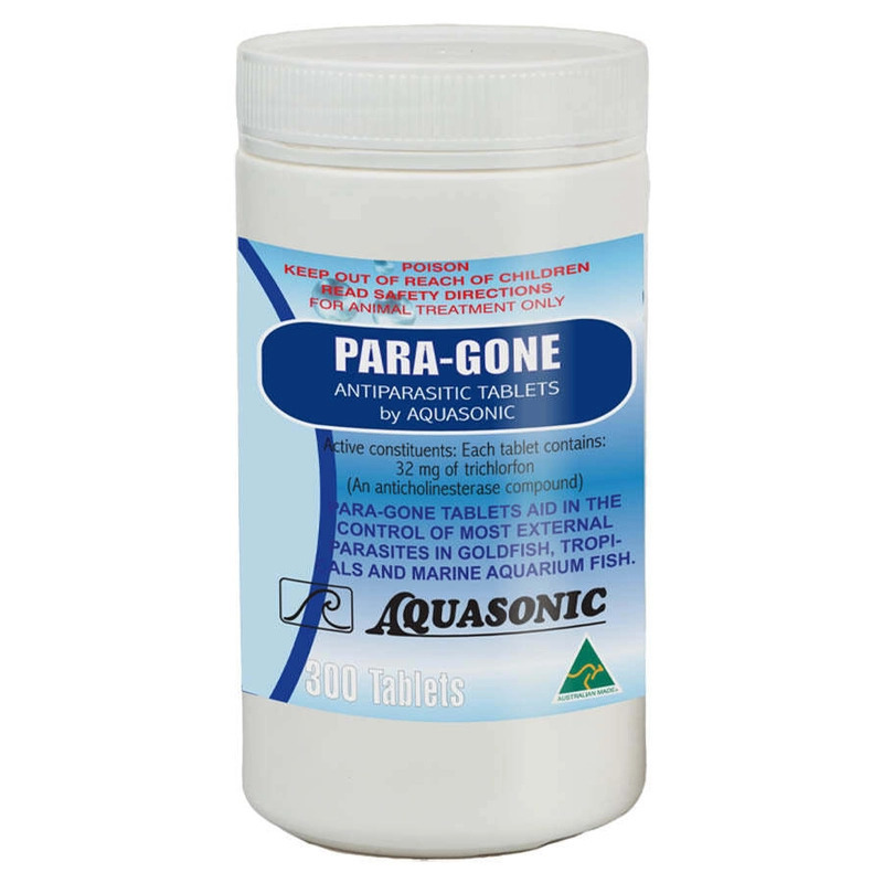 Aquasonic Para-Gone Parasite Treatment Tablets 300