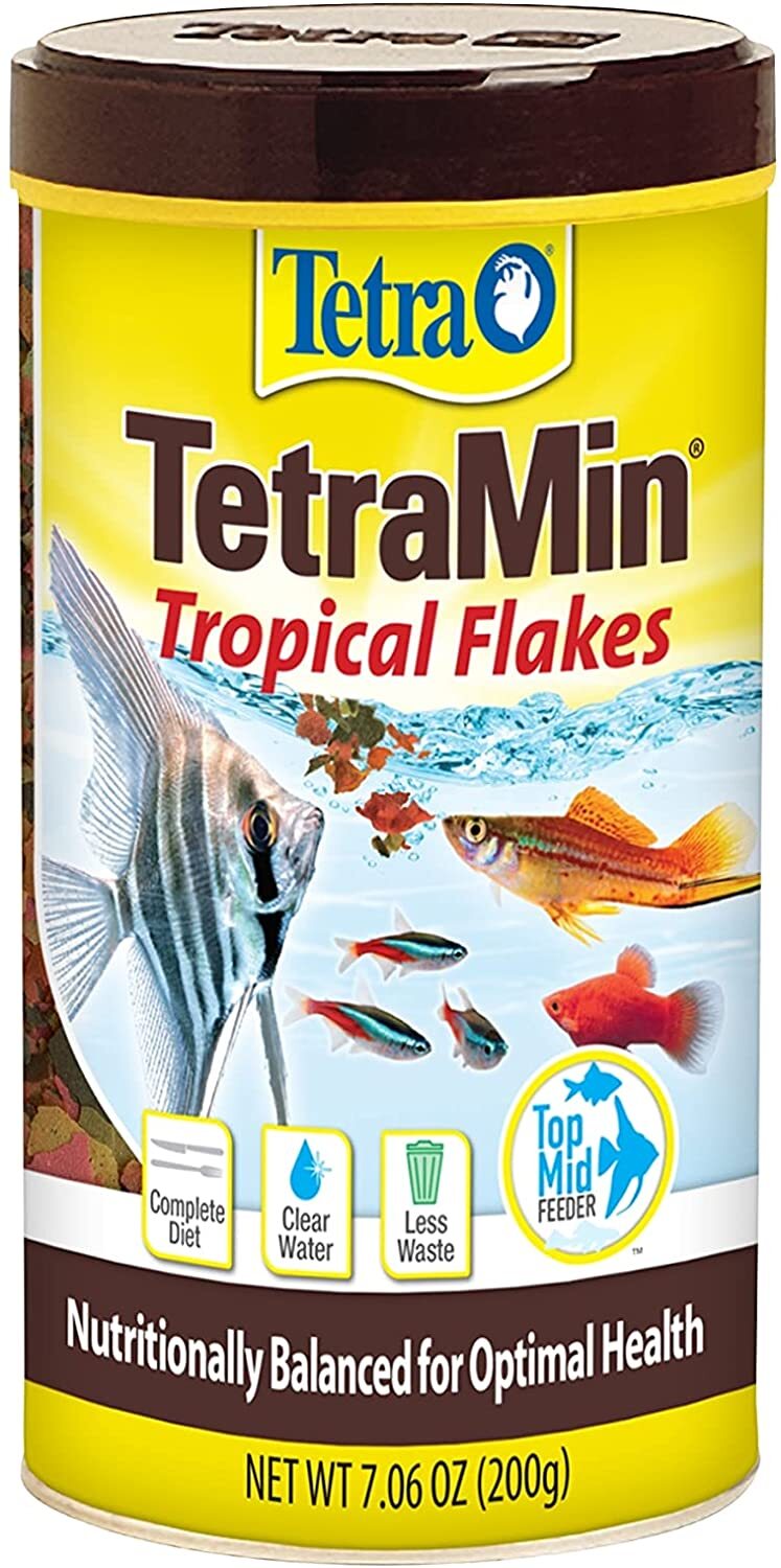 Tetra Tetramin Tropical Fish Food Flakes 200g