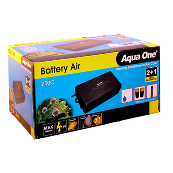 Aqua One Battery Powered Air Pump 250C