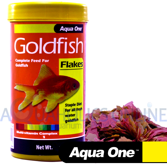 Aqua One Goldfish Flake Fish Food 180g