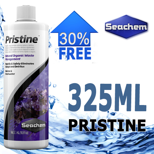 Seachem Pristine BONUS 325ml Bottle