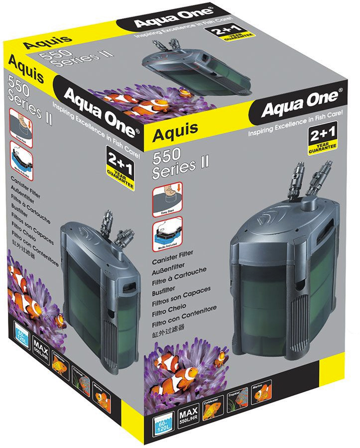 Aqua One Aquis 550 Series 2 Canister Filter