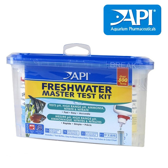 Licht Bouwen Onschuld API Fresh Water Master Test Kit Aquaholics Aquarium Supplies