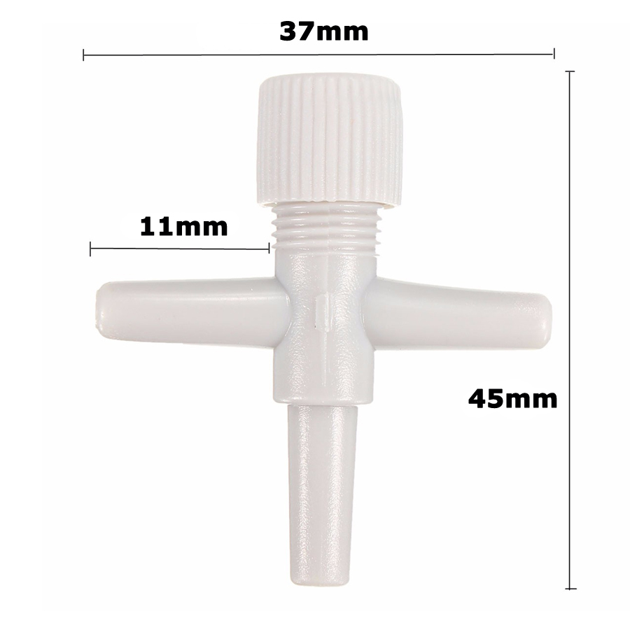 3 Way Airline Tap Valve 5 Pack (4mm)