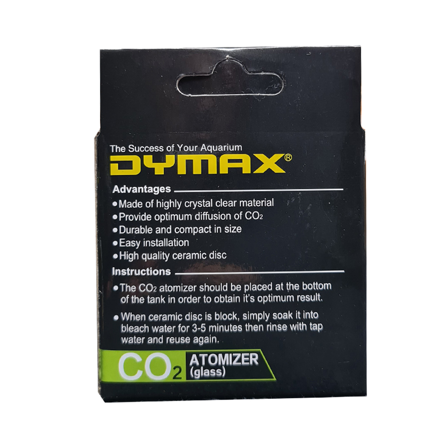 Dymax  CO2 Glass Atomizer Small GA104