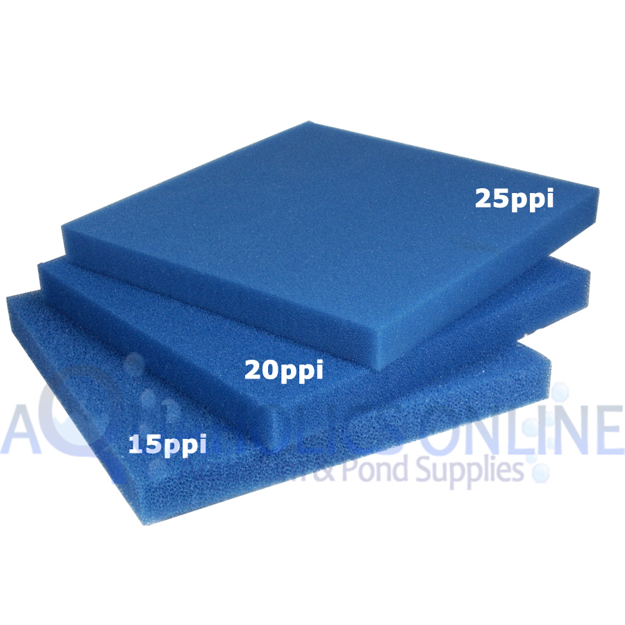 Biopro Blue Filter Sponge Pad 48 x 48 x 5cm Fine 20ppi