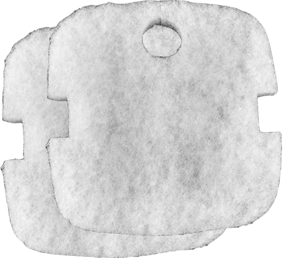 Biopro / Hopar / Worx Canister Filter 1200lph NON UV Replacement Fine Floss Wool TWIN PACK