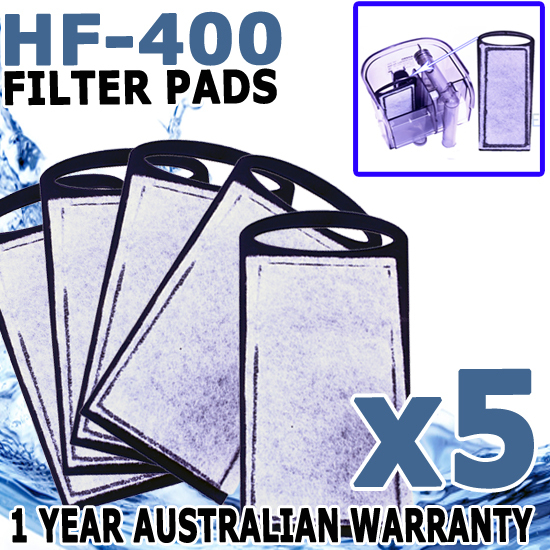 Biopro HF-400 Hang On Waterfall Aquarium Filter Replacement Cartridges x 5