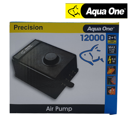 Aqua One Precision 12000 Four Outlet Air Pump