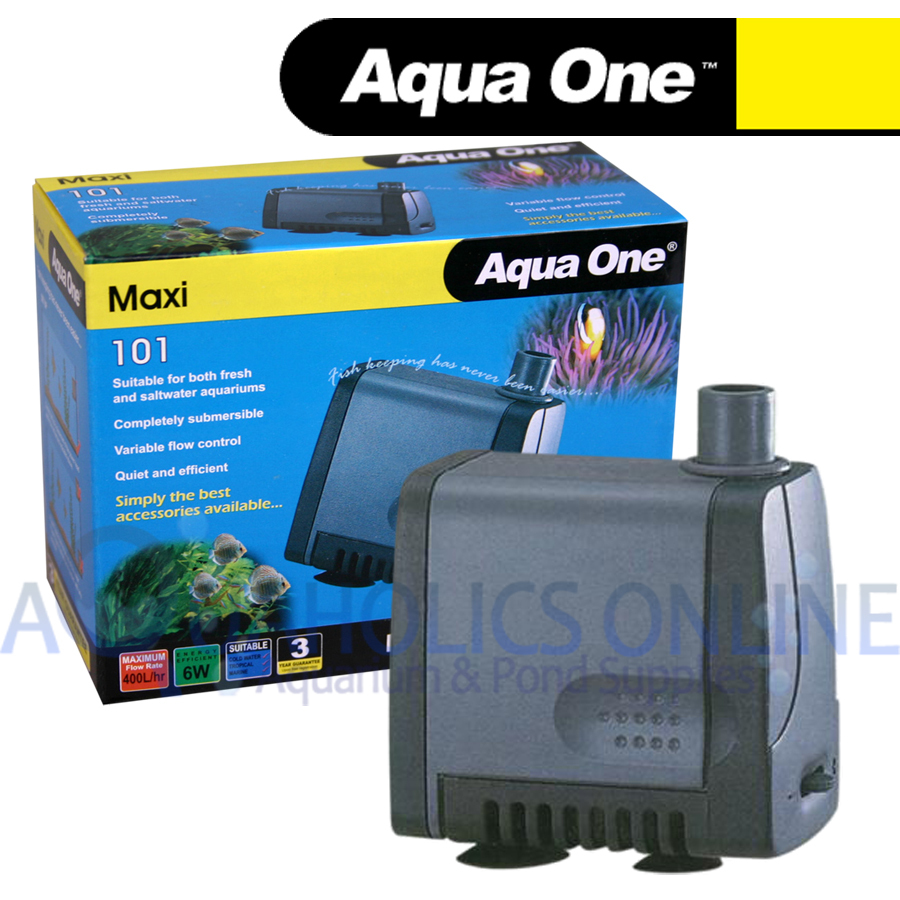 Aqua One Maxi 101 Submersible Water Pump 400lph