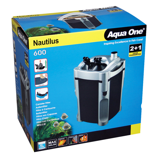 Aqua One Nautilus 600 External Canister Filter 
