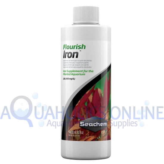 Seachem Flourish Iron Aquarium Fish Tank Gluconate Supplement 250ml