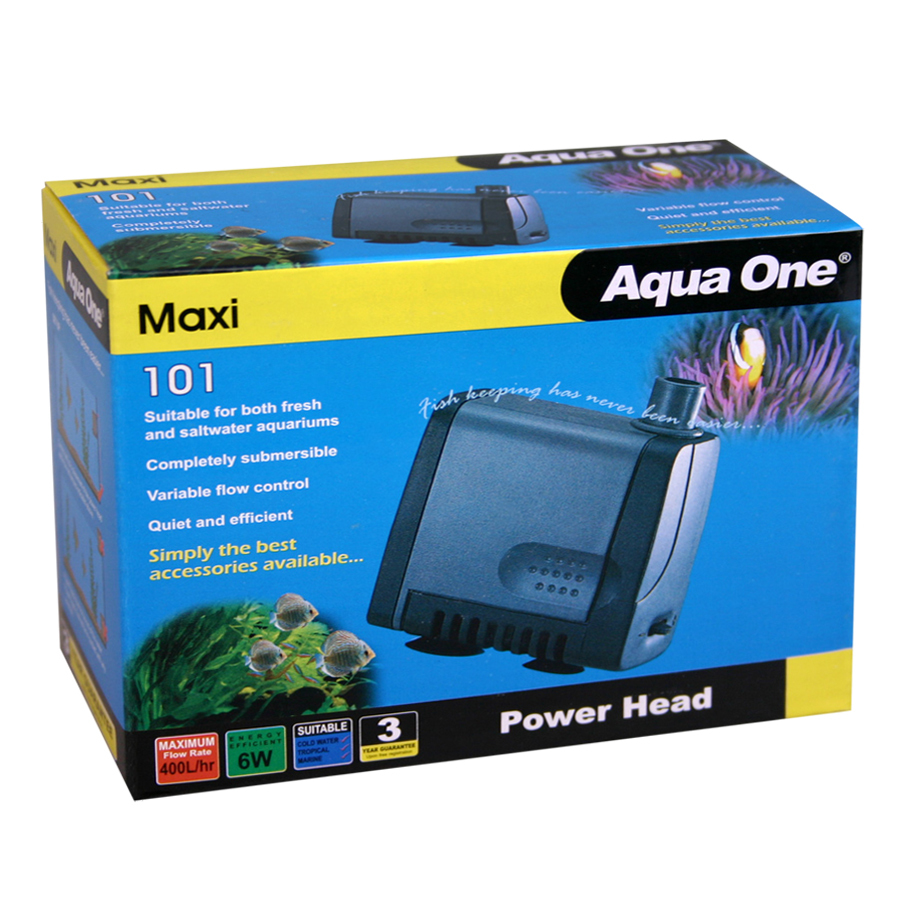 Aqua One Maxi 101 Submersible Water Pump 400lph