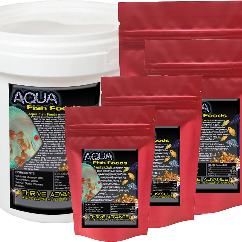 Aqua Fish Foods Thrive Advance Stage One 6kg Bucket
