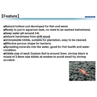 Alternate image of Nisso Shrimp Soil Black 8L – Active Aquarium Substrate