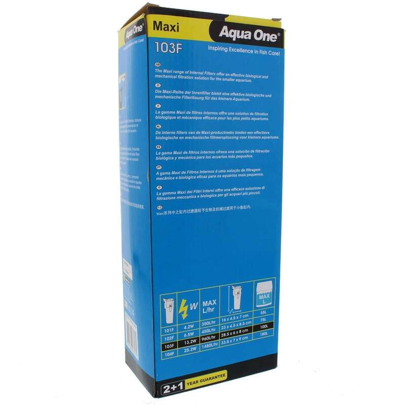 Aqua One Maxi 103F Internal Powerhead Filter 