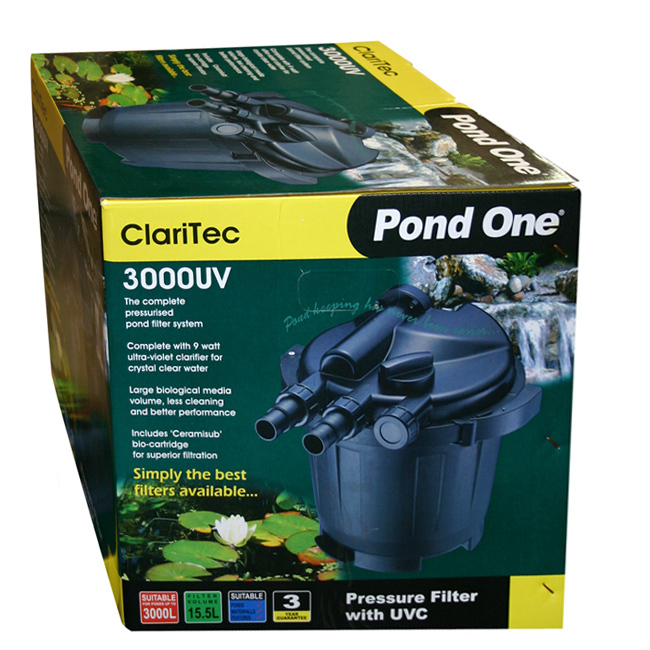 Pond One Claritec 3000UV Pressure Filter
