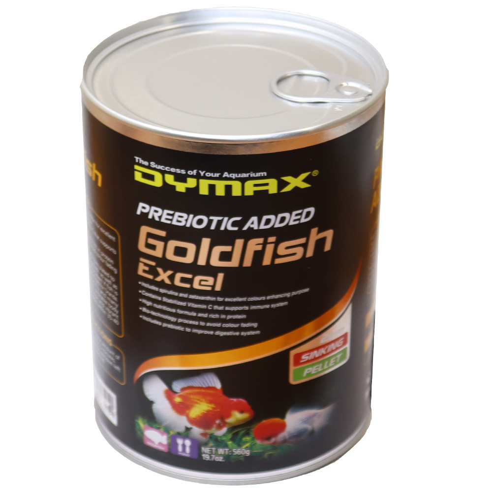 Dymax Goldfish Excel Premium Sinking Aquarium Fish Food 560g