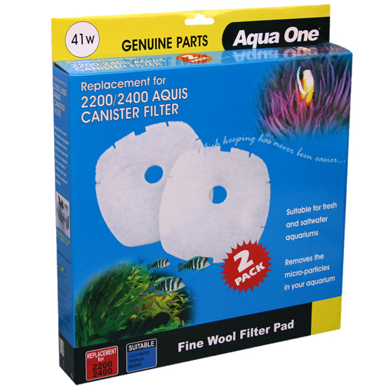 Aqua One Nautilus 2700 Fine Floss Floss Wool Replacement Part 41w