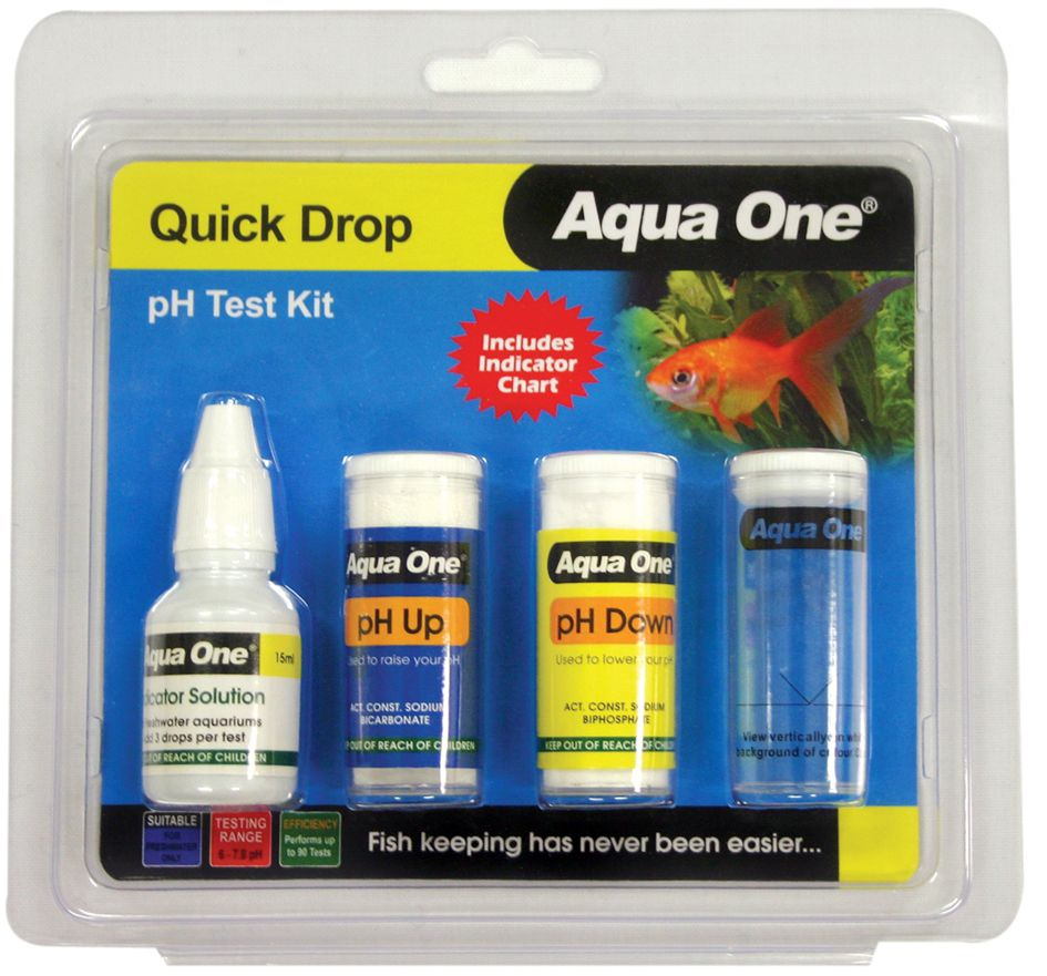 Aqua One Quick Drop PH Test Kit