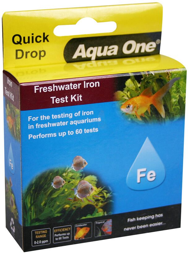Aqua One Quick Drop Iron Test Kit