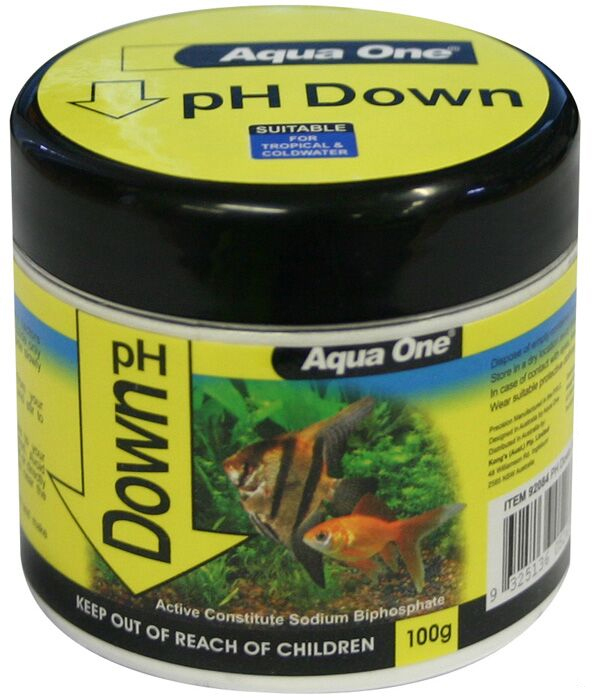  Aqua One Quick Drop PH Down Powder Buffer 100g