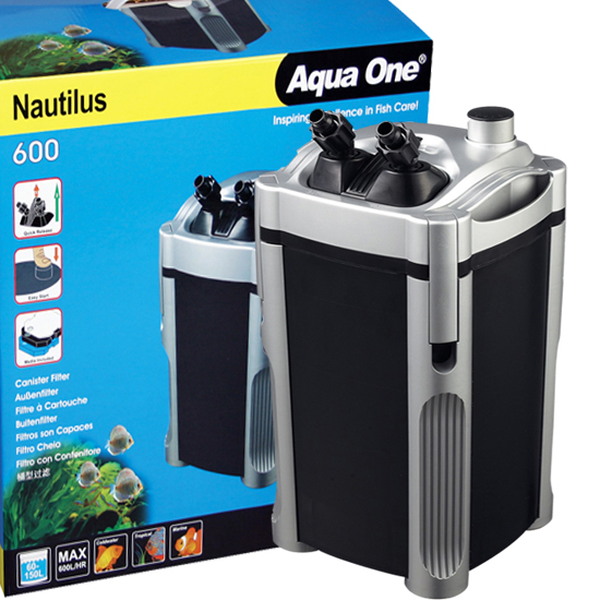 Aqua One Nautilus 600 External Canister Filter 