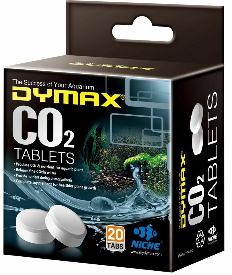 Dymax CO2 Tablets 20Tabs/ Box for Plant Live