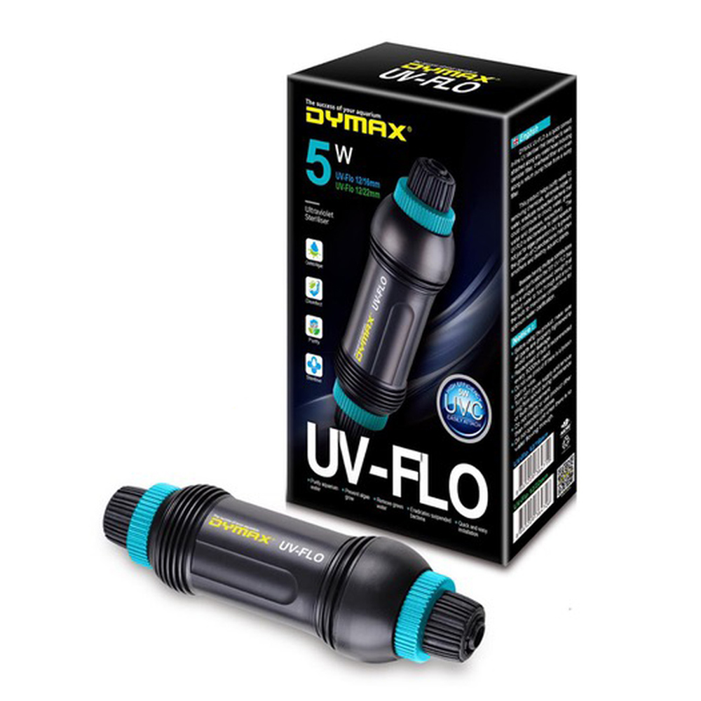 Dymax UV-FLO 5w (16/22mm) Inline UV Steriliser