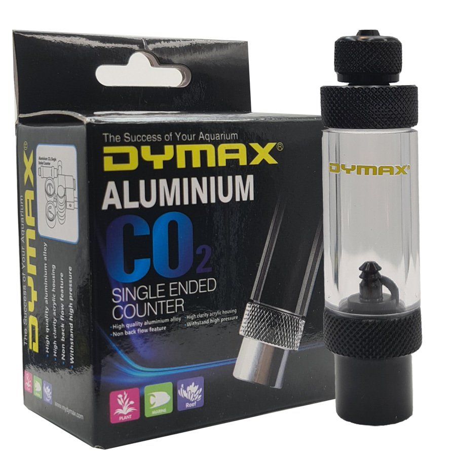 Dymax CO2 Aluminium Single Ended Bubble Counter DM706