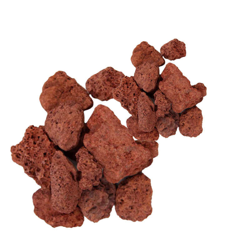 Red Lava Rock Various Sizes per 500g