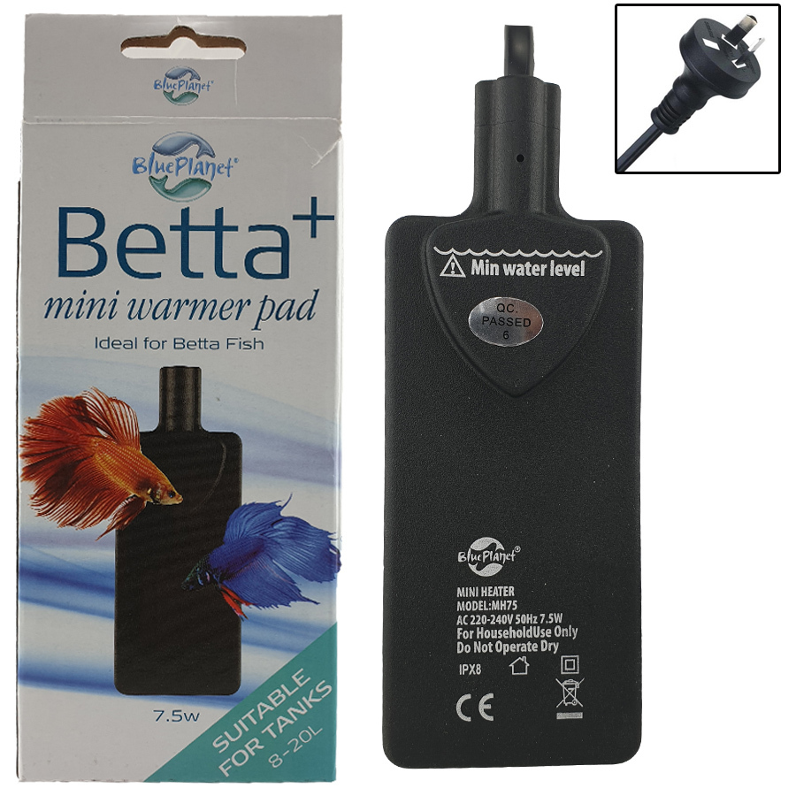 Betta Mini Aquarium Heater Warmer Pad 7.5W