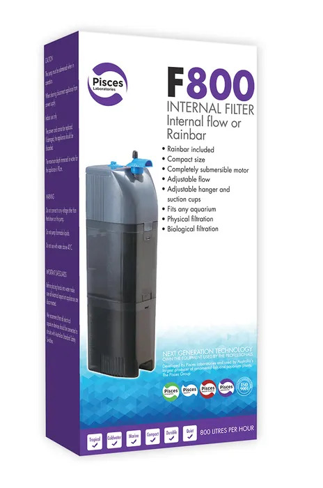 Pisces Aquatics Internal Filter F800 800lph
