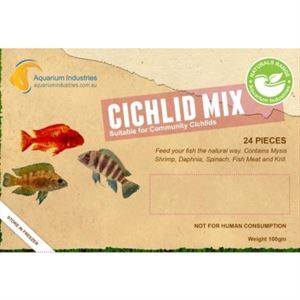Frozen Cichlid Mix in Blister Pack 100g Fish Food
