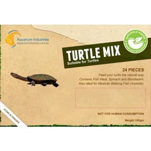 Frozen Turtle Mix in Blister Pack 100g Turtle Food