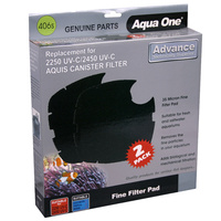 Aqua One Nautilus 2700UV Black Sponge Replacement Part 406s