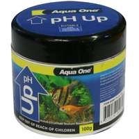 Aqua One Aquarium pH Up Powder Buffer 100g