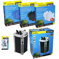 Aqua One Nautilus 1400 External Canister Filter Value Pack