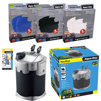 Aqua One Nautilus 2700UVC External Canister Filter Value Pack